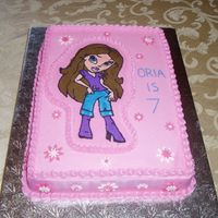 Bratz A cake I did for a customer.