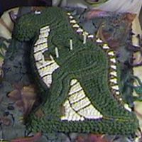Dinosaur Cake my son's 4th birthday cake