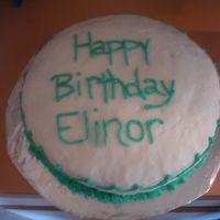 Plain Old Cake This was done for a friends aunt. She wanted something plain and simple. Thats what I gave her.