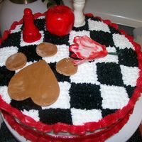 Twilight Saga Cake Cake done for a Twilight themed birthday.