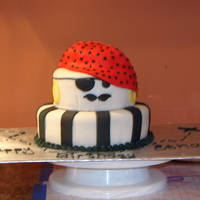 Pirate Cake I saw one similar here on CC. Thanks for the inspirtation.