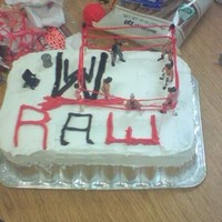 Wrestling Made this cake for another one of my students for his birthday....he liked wrestling :)