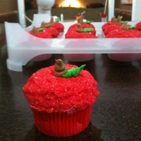 Apple Cupcakes Apple cupcakes for school party