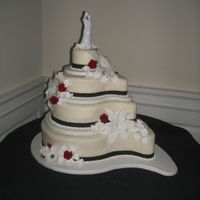 Comma Wedding Cake 