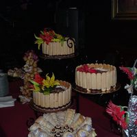 Tiramisu I made these three cakes for my mom's 50th...that was 4 years ago...but i just discovered this site...