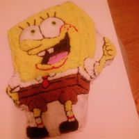 My Very First Spongebob I have just finished with my begining cake decorating class,and my husband thought this would be a great start since there were no new...