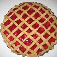 Cherry Pie Cake cake batter..its not pie