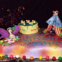 Carnival Fairy Cake Birthday girl who dressed up like a Fairy, wanted a carnival theme with a Fairy, duck pond & Fortune Teller with an 8 ball! Another fun...