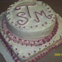 Simple Wedding I am not real proud of this cake, I had bigger expectations, it is a vanilla cake with vanilla chocolate chip pudding mixed in and butter...