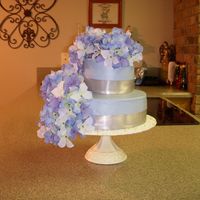 Wedding Shower Cake Cake for a couples wedding shower.
