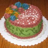 Wilton First Class Final Cake I am having a great time starting out with cakes!!!! Now I just need more reasons to bake!