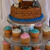 Twins Shower Done for twin girls- so much fun!!