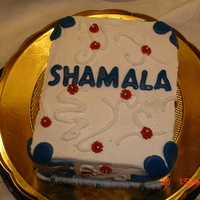 Cake For Sham this was a cake made for my sister-in-law who has come to visit us for a few weeks. we surprised her with the cake when she woke up - she...