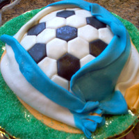 Soccer Cake I am a South African expat and feeling very depressed at not being able to be in my country during this exciting time of the soccer world...