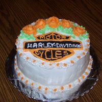 Practice Cake chocolate cake w/ kaula cream filling . This is my first practice cake after completing Wilton course 1.