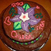 Queen For A Day Mother's Day Cake I made this for my mom for mother's day.