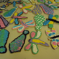 Dragonflies And Neckties My granddaughter's Dragonfly troop had a Father's Day fashion show this weekend and I made dragonfly cookies and necktie cookies...