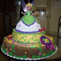 Tinkerbell This was made for a friends daughter who is obsessed with Tinkerbell. It was a fun cake to make.