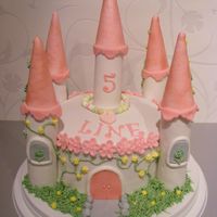 Castlecake Chocolatecake covered with mmf