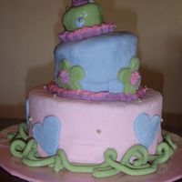 Bec's 25Th Birthday Cake This is the first cake that I have created like this, I have done the odd child's birthday cake, but never anything so 'fancy&#...