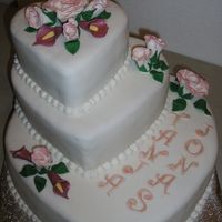 Hearts Weddingcake 