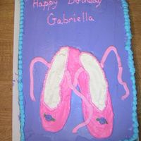 Ballerina This was another of my daughters bday cakes