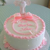 Jailiene's First Communion First of all, thank you to "sweet_as_tisse" for posting her beautiful communion cake that I used for inspiration.Jailiene's...