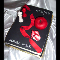 Eclipse Book Cake I looked at several Twilight cakes here on CC and got my inspiration. I decided to make this one an Eclipse book since the movie is about...