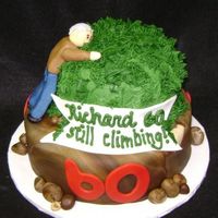 Over The Hill This was for Richard's 60th Birthday - started out as a over the hill and turned into a "still climbing." My friend gave a...