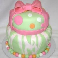 Bday Cake Cake for 10 year old - favorite colors.