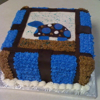 Baby Turtle Baby Shower cake for a friend. Theme was turles.