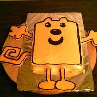Wow Wow Wubbzy I made Wubbzy for my 2 daughters Cabbage patch dolls birthday party... Yeah a party for dolls...Yellow cake with buttercream frosting. The...