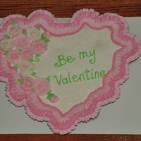 Valentine Cupcake Cake 20 cupcakes injected with vanilla pudding, covered with buttercream icing to create a cupcake cake.