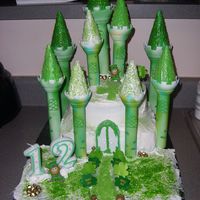 Lebrechaun Castle This is the cake my daughter wanted for her birthda LOL