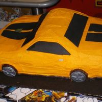 Transformer Car This is the Transformer Car that went with the Ultimate Transformer "cake". Because no one wanted to eat the Ultimate Transformer...