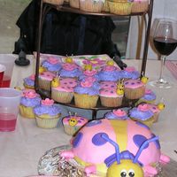 Lady Bug 1St Birthday Cake I made this cake from a picture I found here on CC.... posted by socake. My very first time ever making a cake (Other than your typical...