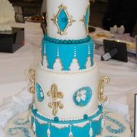 Wedding Cake For A Competition. 