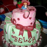 Bella's Strawberry Shortcake This is my second attempt at topsy turvy and I can tell I'm getting the hang of it. Maybe by the time I've done my 10th one, I&#...