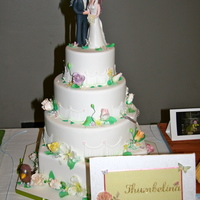 Thumbelina This cake was created for the 2010 Panhandle Cake CRUMBS Fairytale Cake Competition and Show