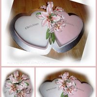 Wedding Heart With Lilies 
