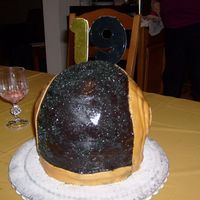 Daft Punk My fist 3D cake for my son,