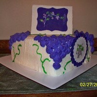 Stamping Party The card was made using the Big Shot for making cards as well as the side pieces. These were made out of Gumpaste and it worked really good...