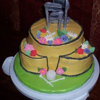 Golf Bag Golf Bag cake