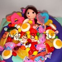 "i Love Candies" Cake 