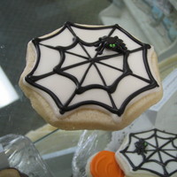 Spidey Cookie all RI except spider body which is an M&M. hes so cute!