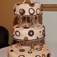 Sweet 16 All is fondant. 16", 12" and 10" tier. TFL