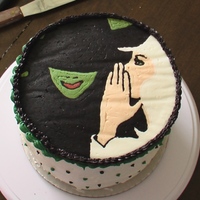 Wicked This was my first FBCT, made back in spring of '08. The entire top of the cake is FBCT but if I ever make this one again, I will make...