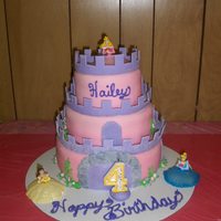 Princess Cake This is a princess castle cake that my daughter wanted for her 4th birthday. I had a ton of fun making it and it was delicious, too!...