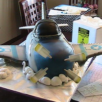 Over The Clouds p51 mustang airplane