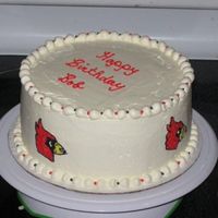 University Of Louisville Birthday Cake pina colada cake with IMBC